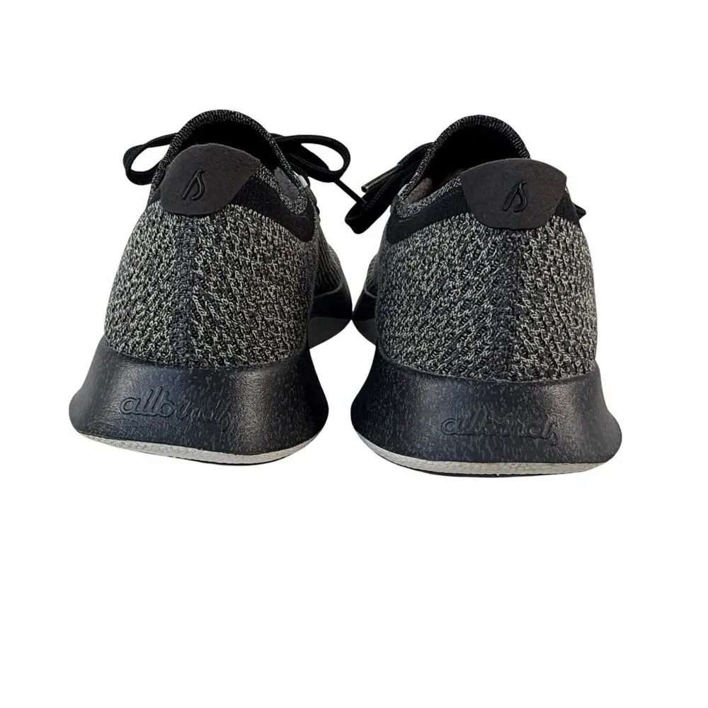 Allbirds Tree Dasher Sneakers Raven (Gray/Black Knit ) Men’s US size 10